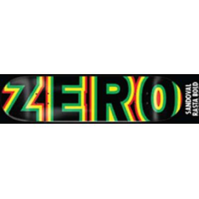Zero sandoval rasta bold deck red-yellow-green 7.75