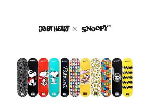 Snoopy x Do By Heart Skateboard deck
