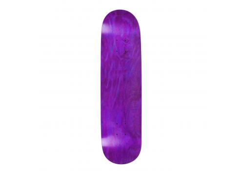 blank skateboard-deck-stained purple-8-0