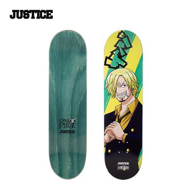 Justic X One Piece Skateboard Deck
