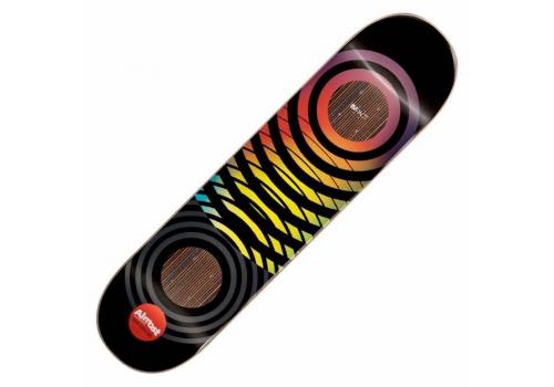 ALMOST MAX BLACK BLUR IMPACT 8.0 SKATEBOARD DECK