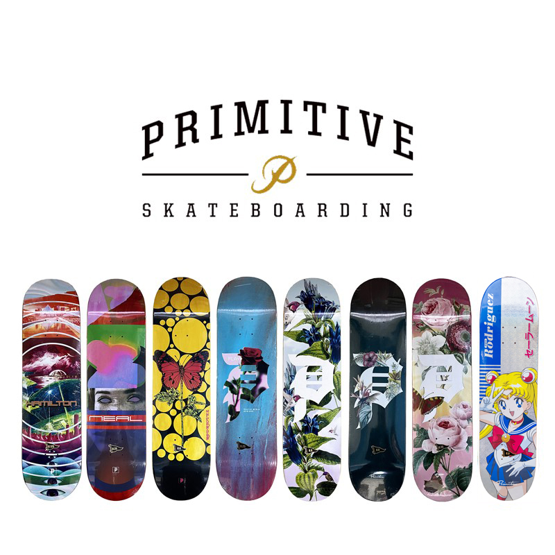 Primitive skateboards complete