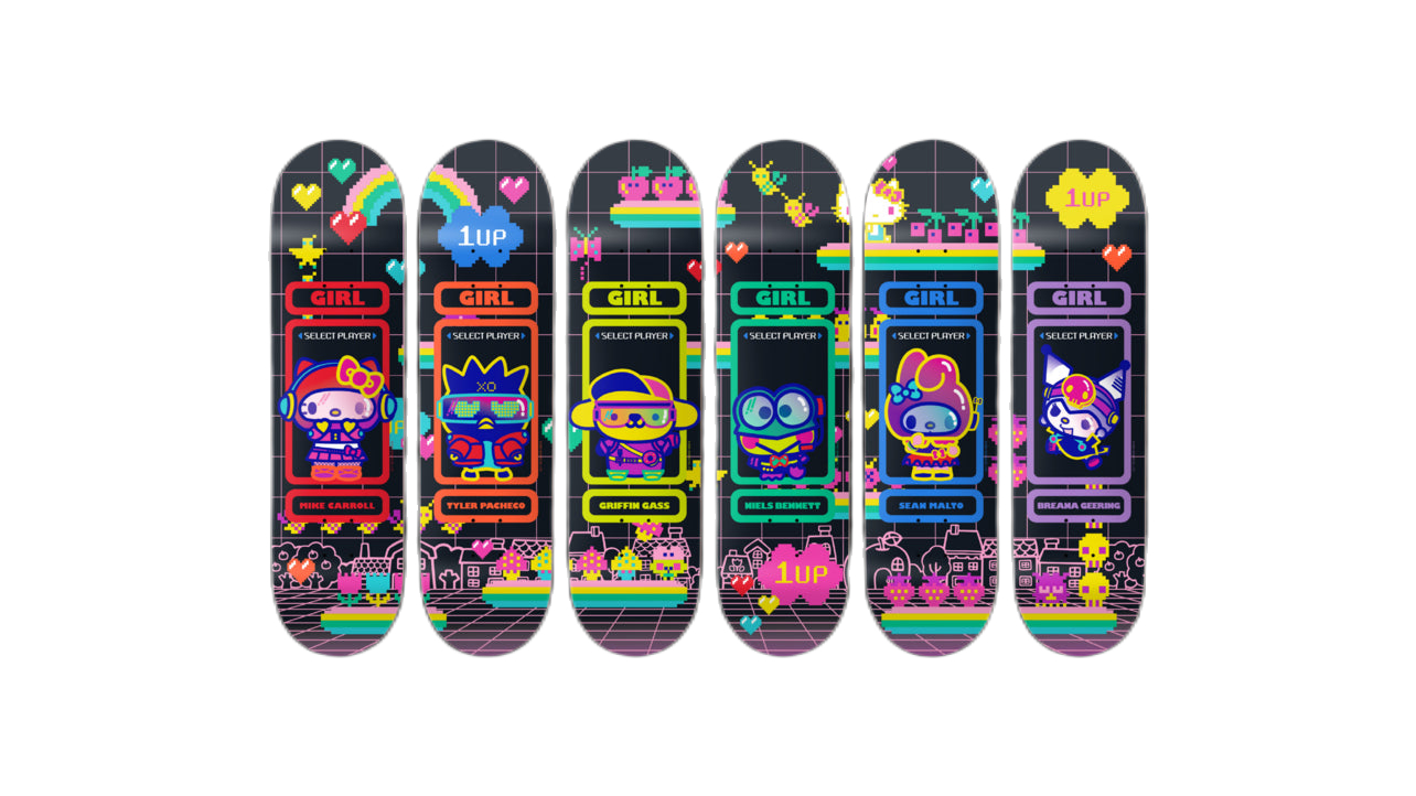 Girl Skateboards Kawaii Arcade 8.0
